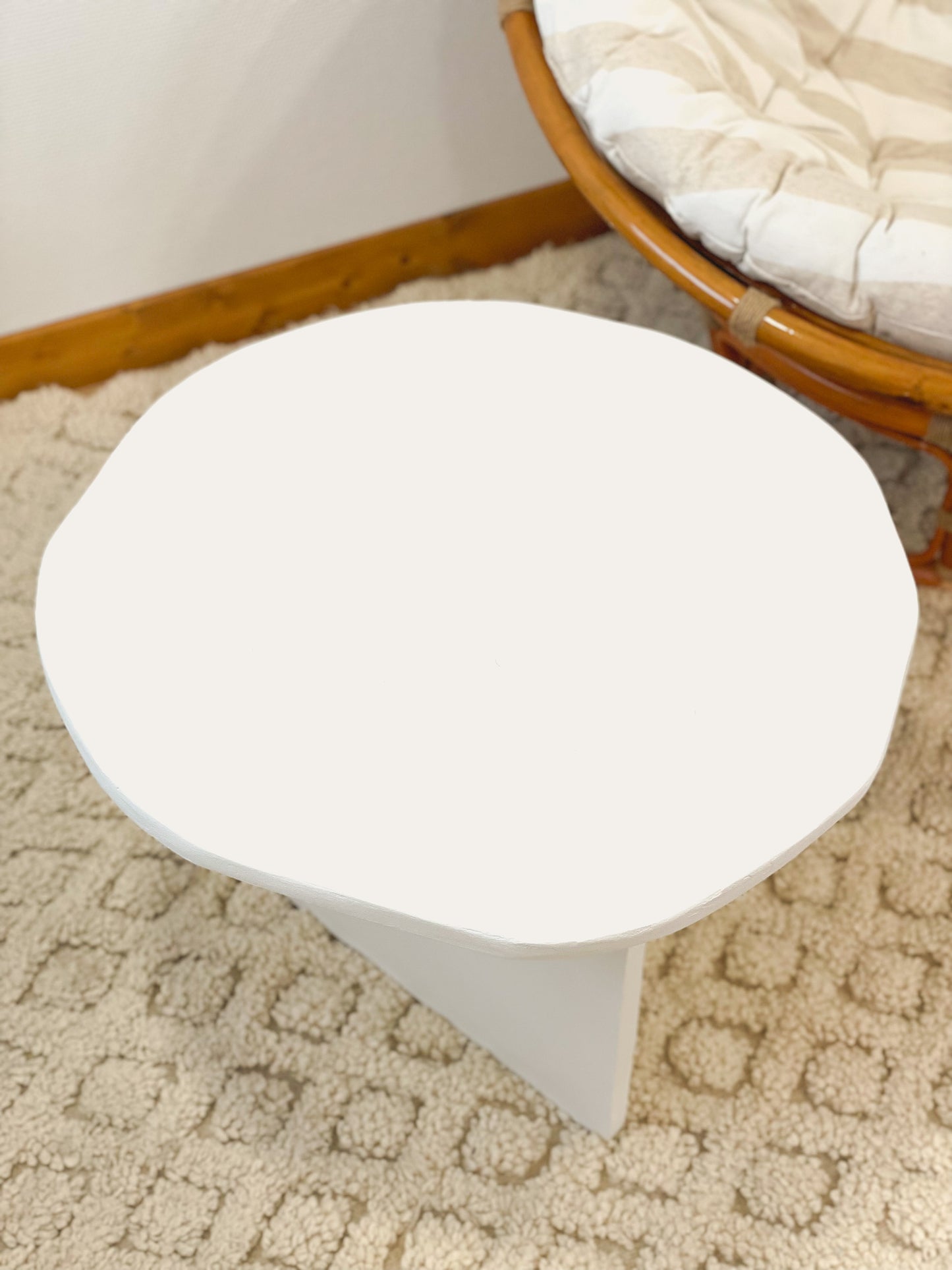 Table en béton V - Diamètre 60 cm