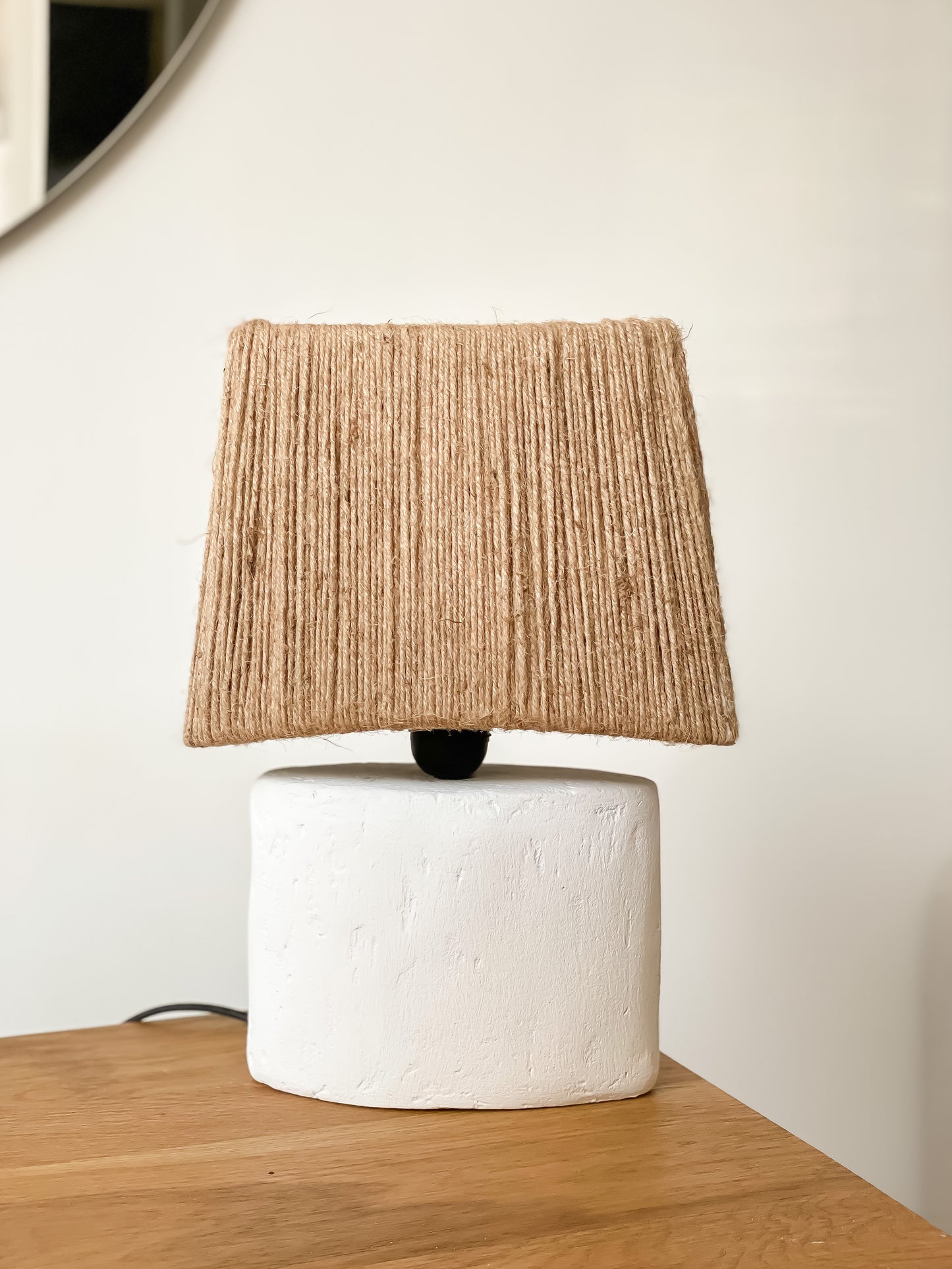 Lampe Casba en béton - Hauteur 36 cm